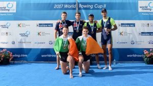 Pódio do 2- Peso Leve (Imagem: © Detlev Seyb/MyRowingPhoto.com)