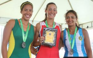 Milena Vianna foi prata no 1x Feminino