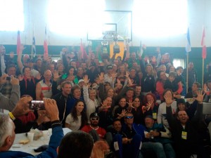 GPA comemora decacampeonato em Santa Fé (Foto: Jossiano Leal)
